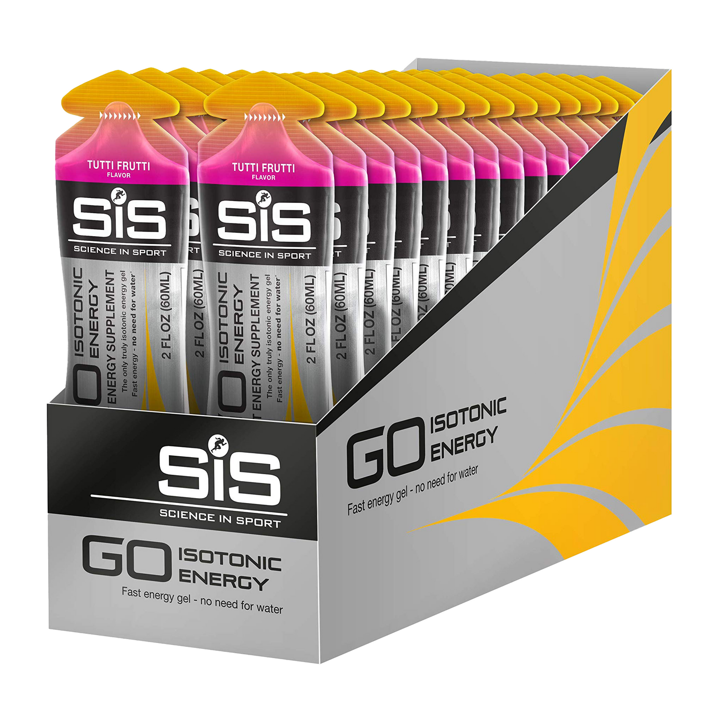 SiS Go Isotonic Energy Gels / Tutti Frutti / Box of 30