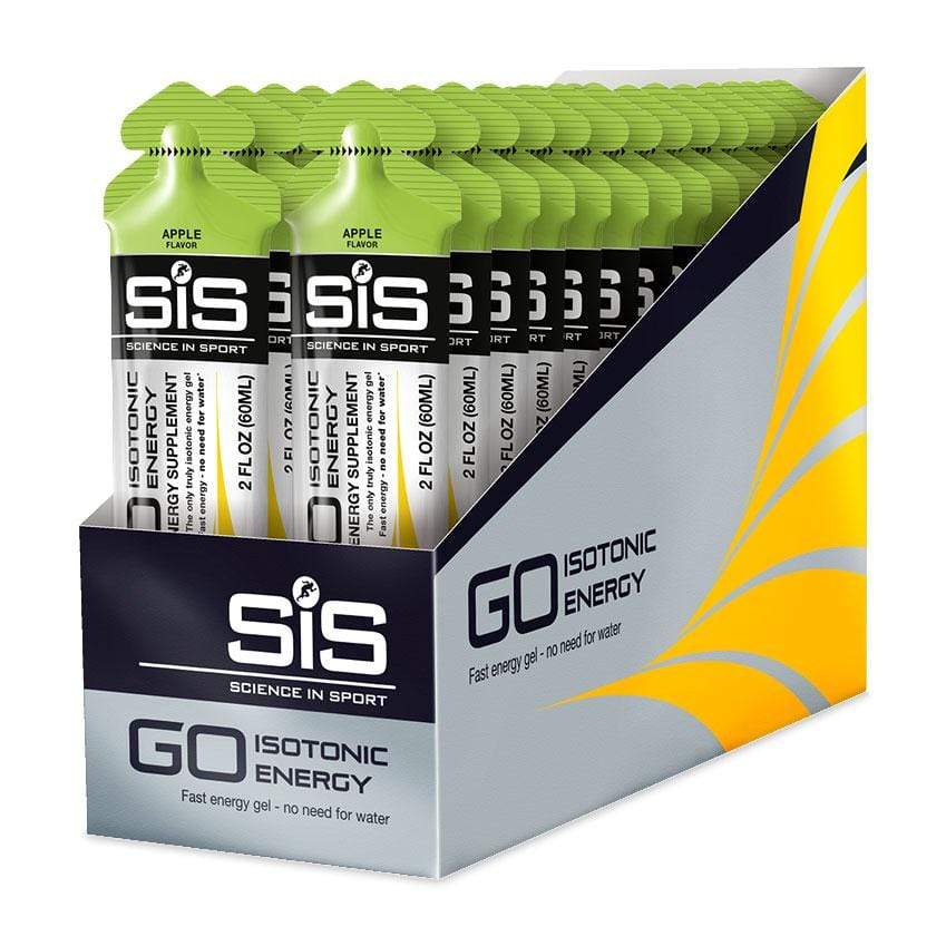 SiS Go Isotonic Energy Gels / Apple / Box of 30