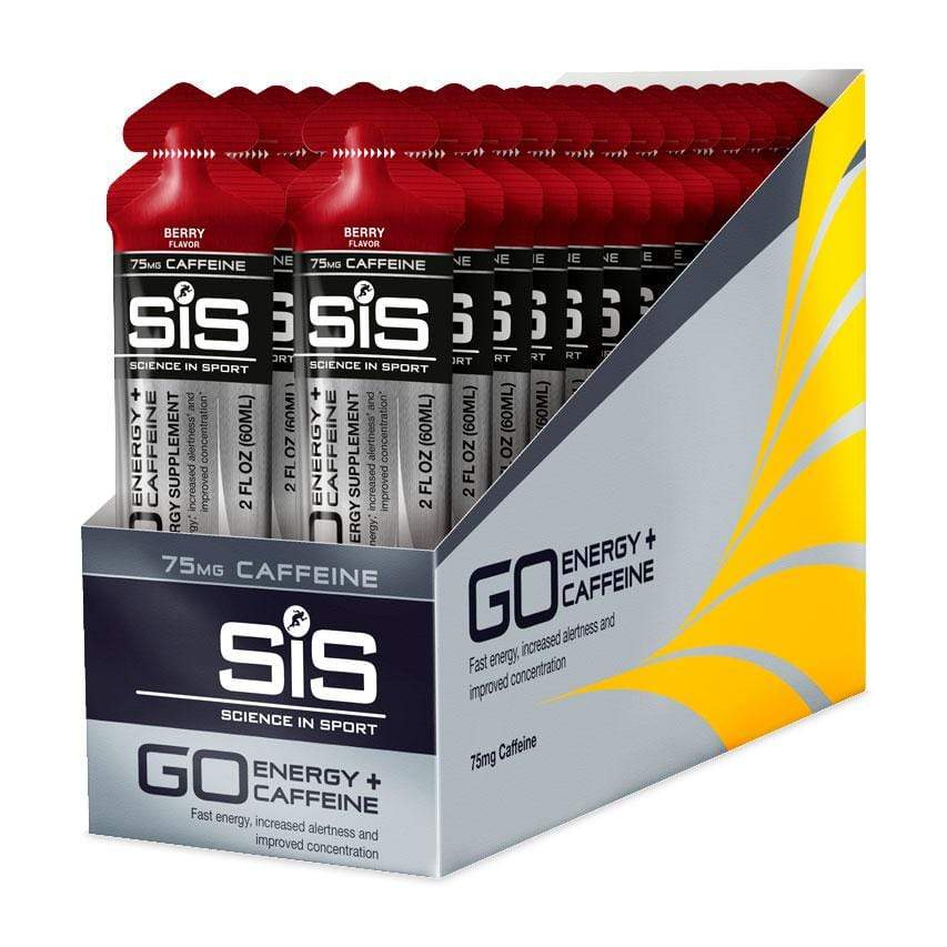 SiS Go Isotonic Energy Gels / Berry (with Caffeine) / Box of 30
