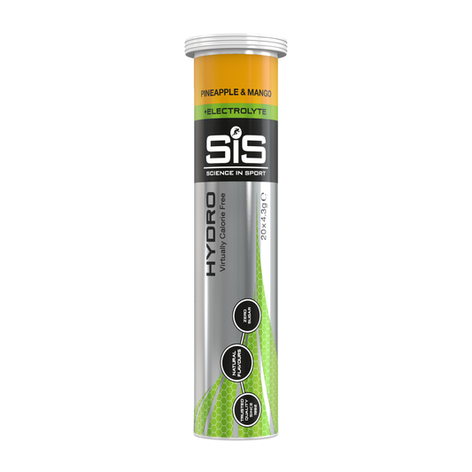 SiS Hydro Tablets / Pineapple and Mango / 20 Tablets / Box of 8