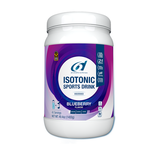 6d Sports Nutrition Isotonic Drink Mix / 1.4kg Jar / Blueberry