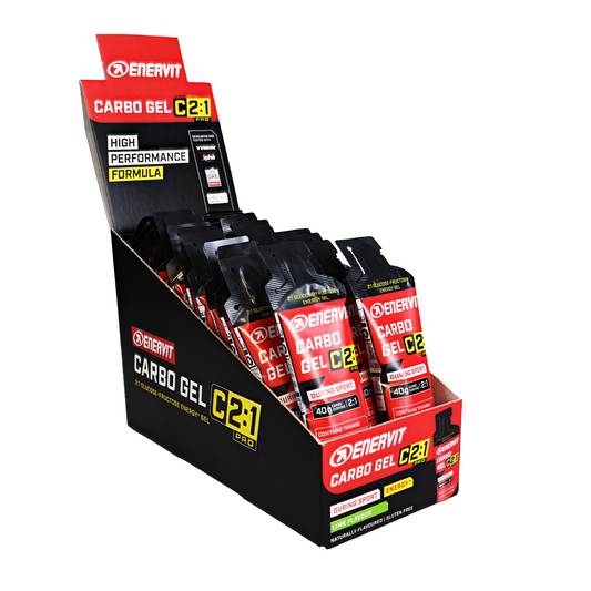 Enervit C2:1PRO Carbo Gel / Box of 24 / Lime