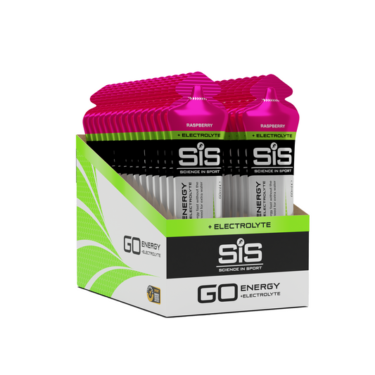 SiS GO Energy + Electrolyte Gel / Raspberry / Box of 30