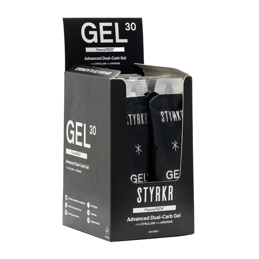 Styrkr Gel30 / Box of 12 / Unflavored