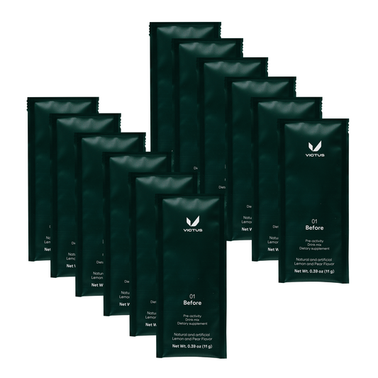 Victus Drink Mix Before (01) / Pack of 12 / Lemon and Pear