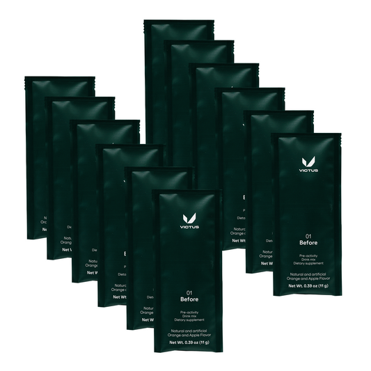 Victus Drink Mix Before (01) / Pack of 12 / Orange and Apple