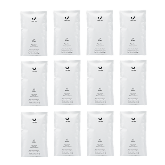 Victus Drink Mix After (03) / Pack of 12 / Apple and Lemon