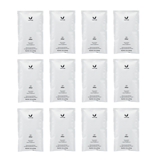 Victus Drink Mix After (03) / Pack of 12 / Orange and Mandarin