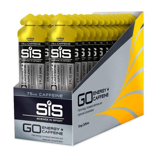 SiS Go Isotonic Energy Gels / Citrus (with Caffeine) / Box of 30
