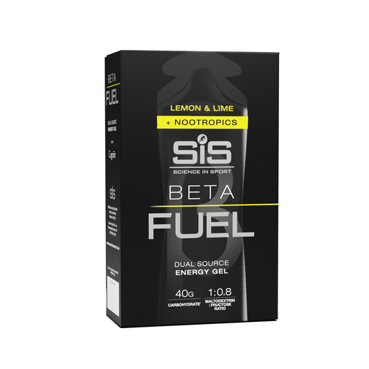 SiS Beta Fuel + Nootropics Gel / Lemon Lime / 6 Pack