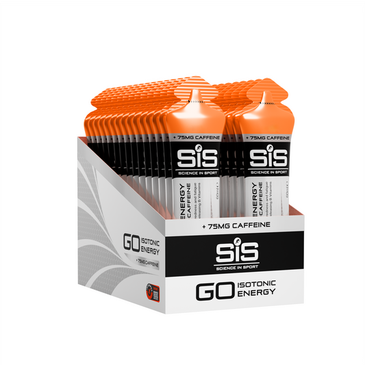 SiS Go Energy + Caffeine Gels / Orange / Box of 30